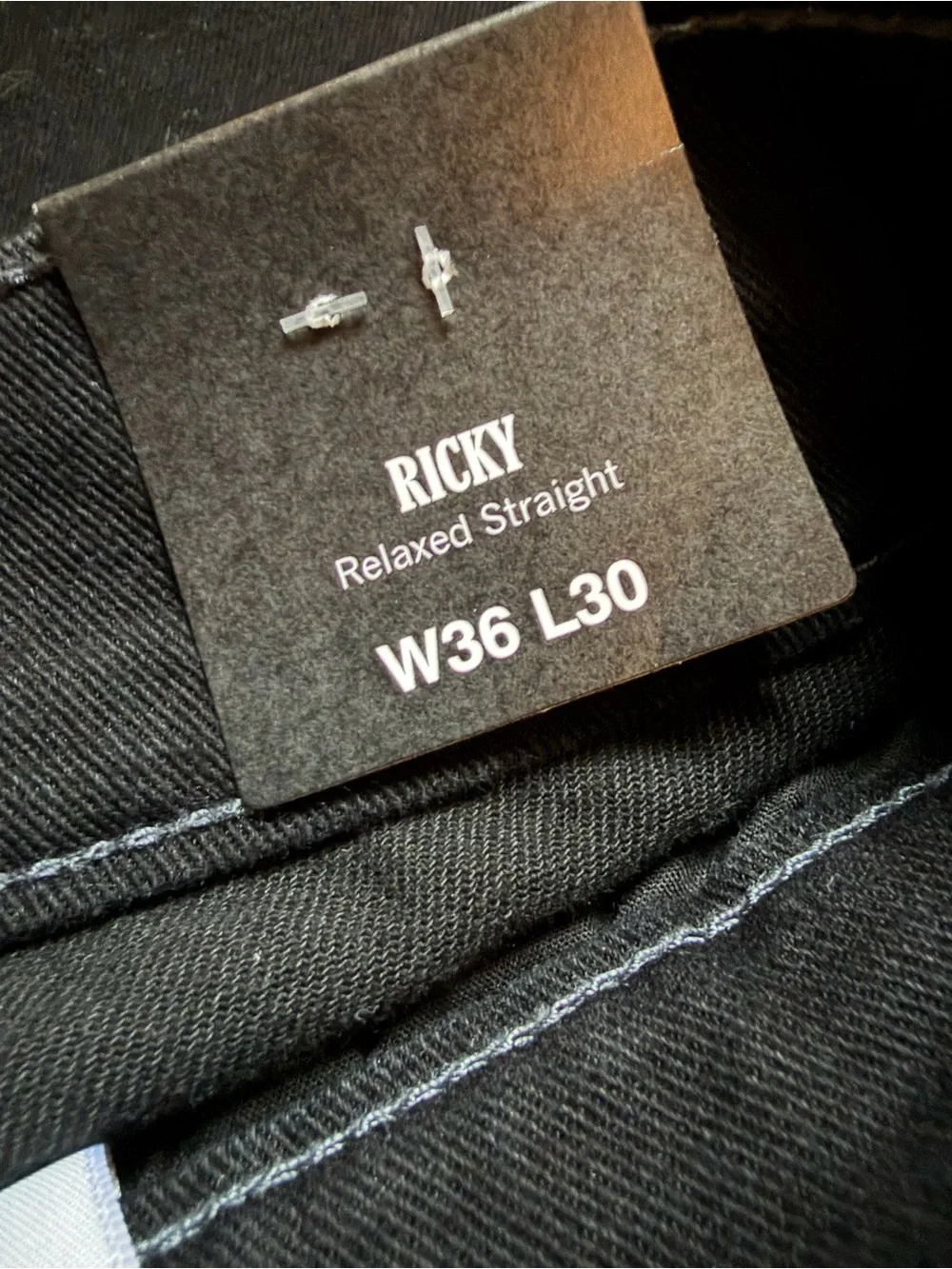 True Religion Black Skinny Jeans with Flap Back Pocket